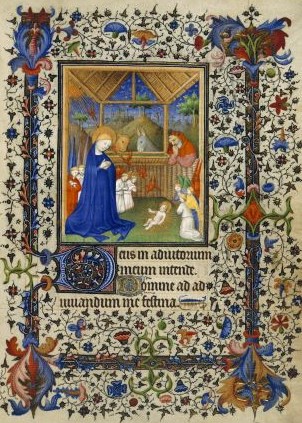 The Nativity British Library Add 16997 15th century