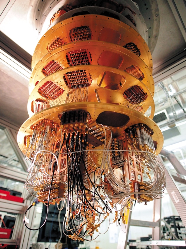 Erik Lucero - Google's cryostats reach temperatures of 10 millikelvin to run its quantum processors.