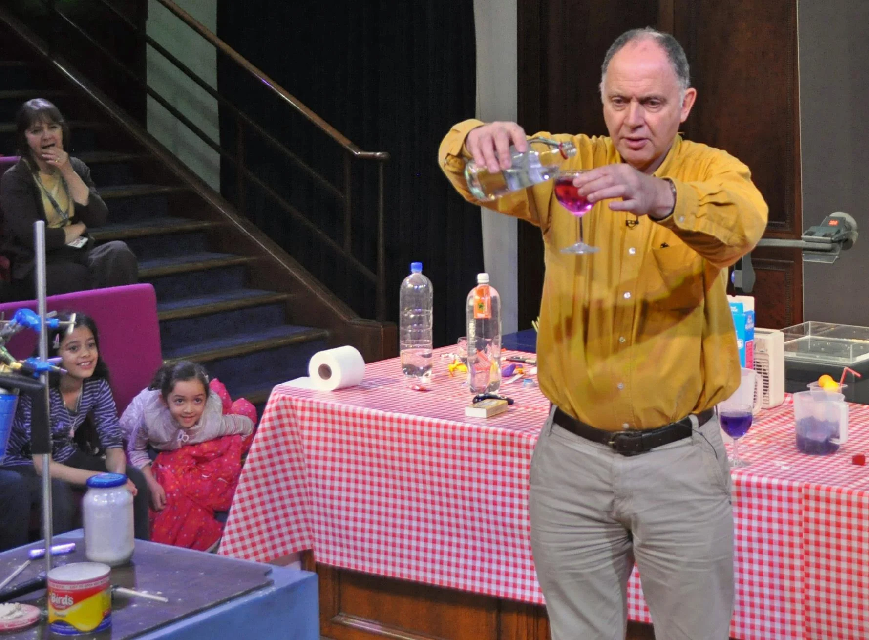 One of my shows at the Royal Institution, London