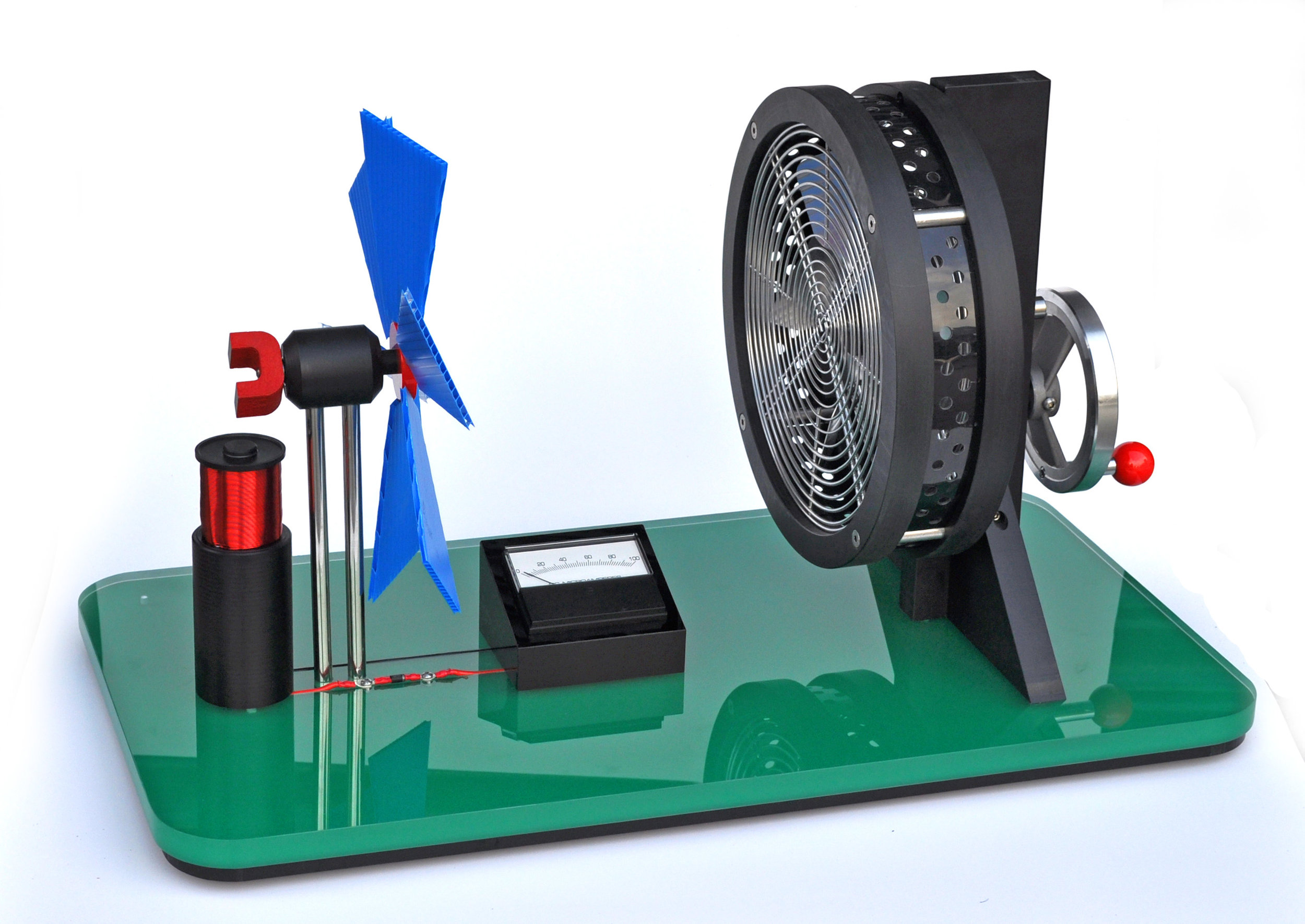 Hand-cranked Wind Turbine