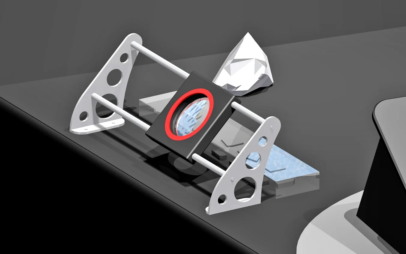 Meteorite magnifier