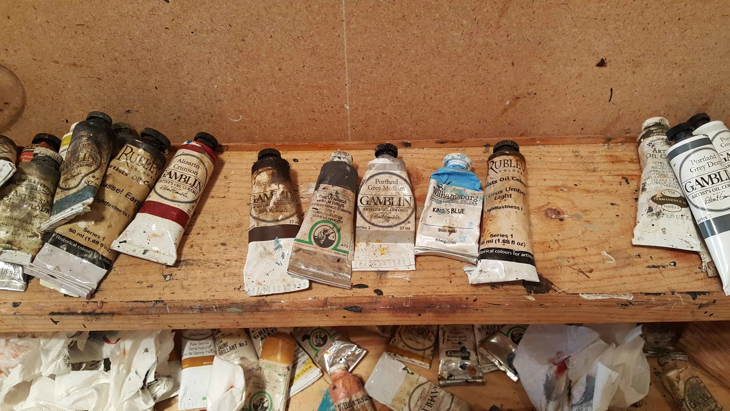 Top 5 oil paints for Ken Berman