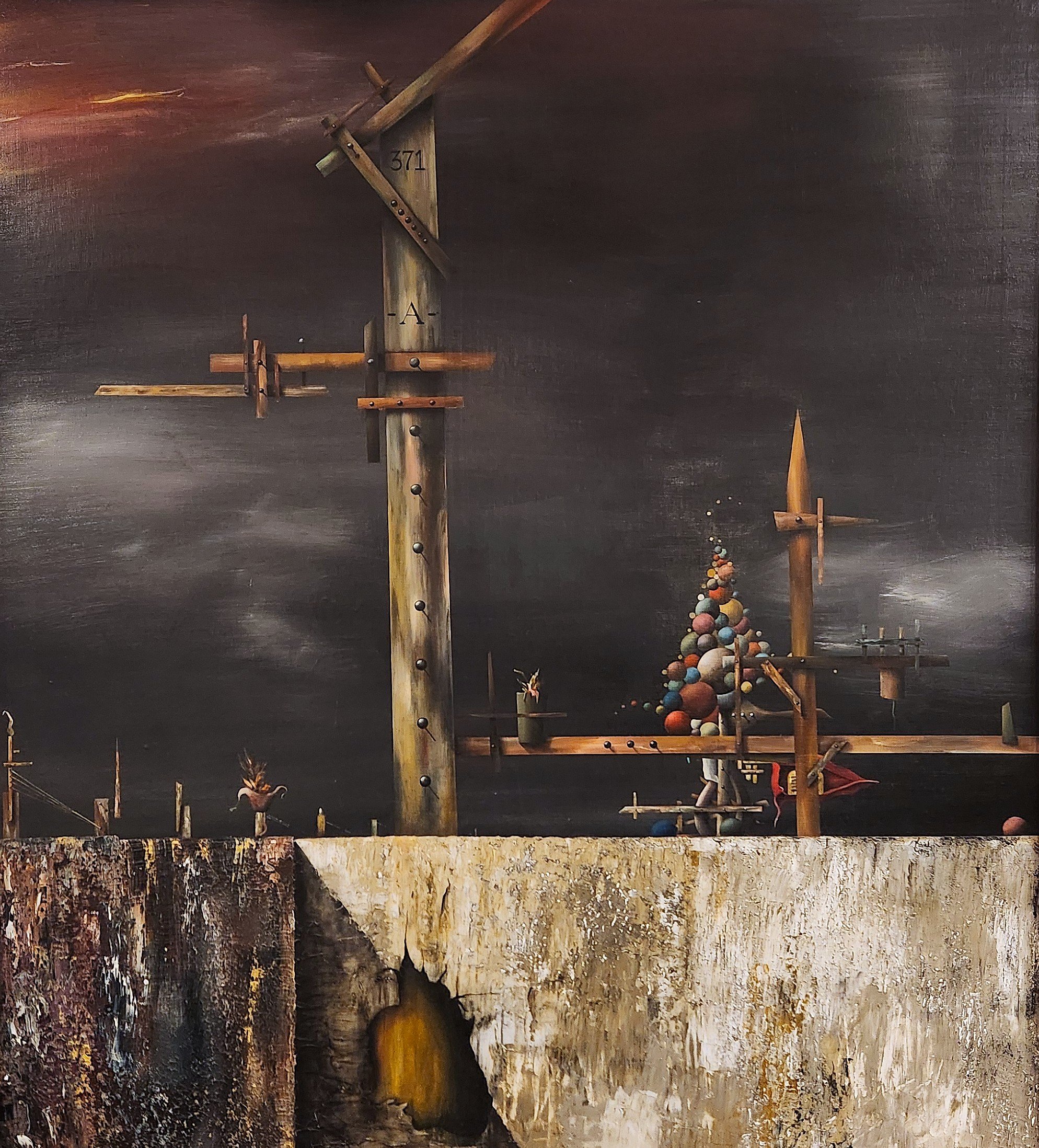 93.007 - The Wandering Jew (40x36 - Oil on Canvas).jpg