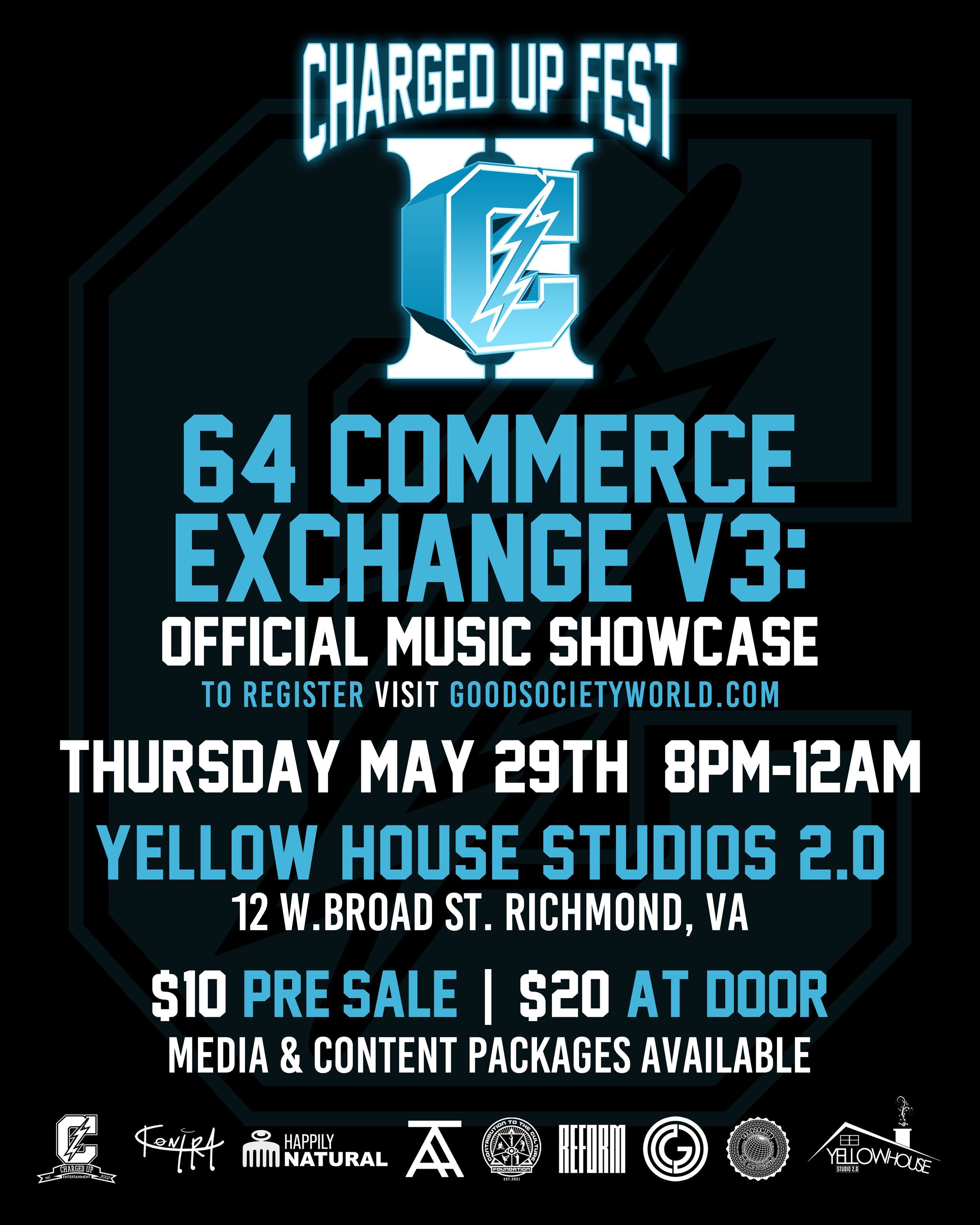 64 COMMERCE EXCHANGE V3 MUSIC SHOWCASE