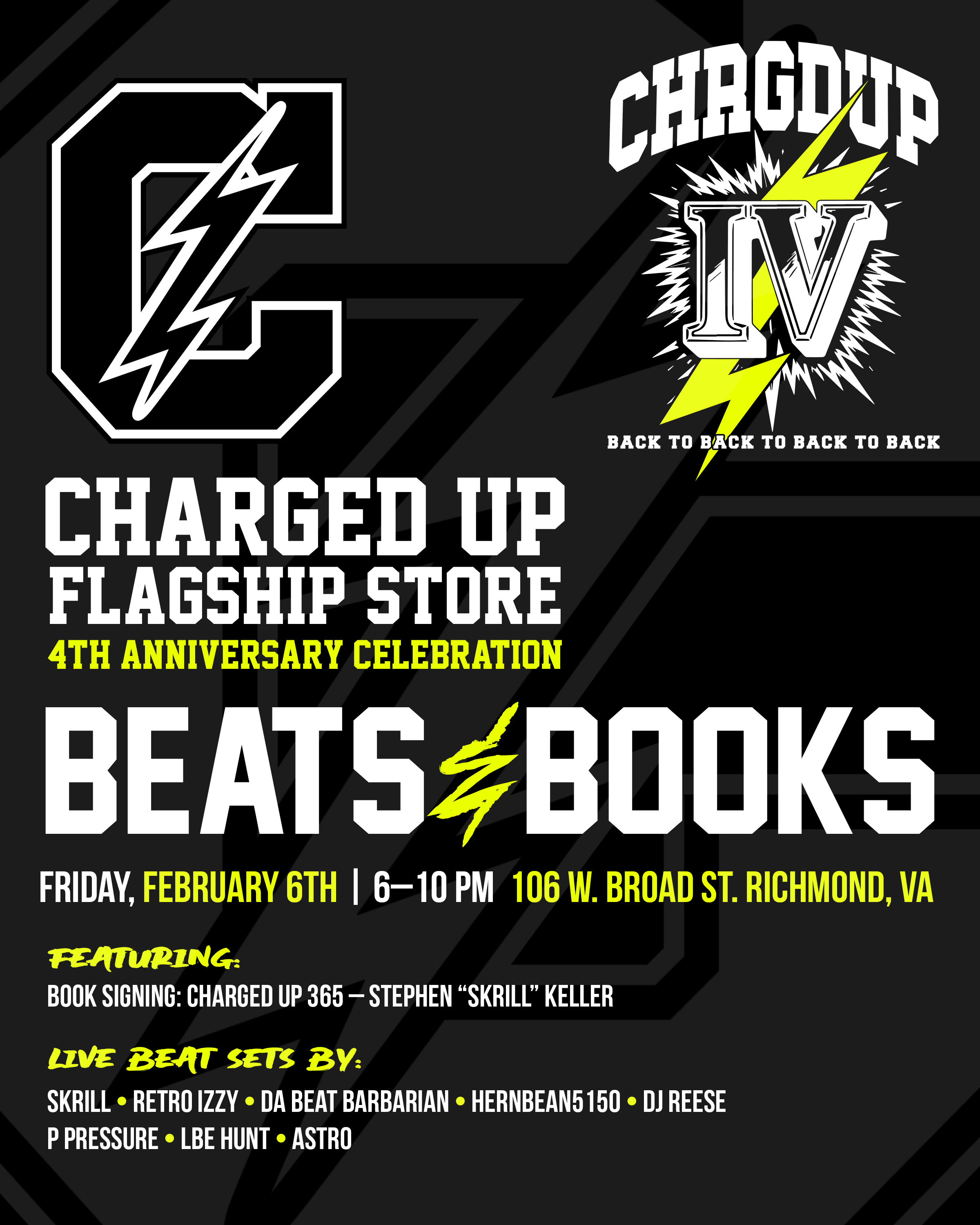 CHRGDUP 4th ANNIVERSARY