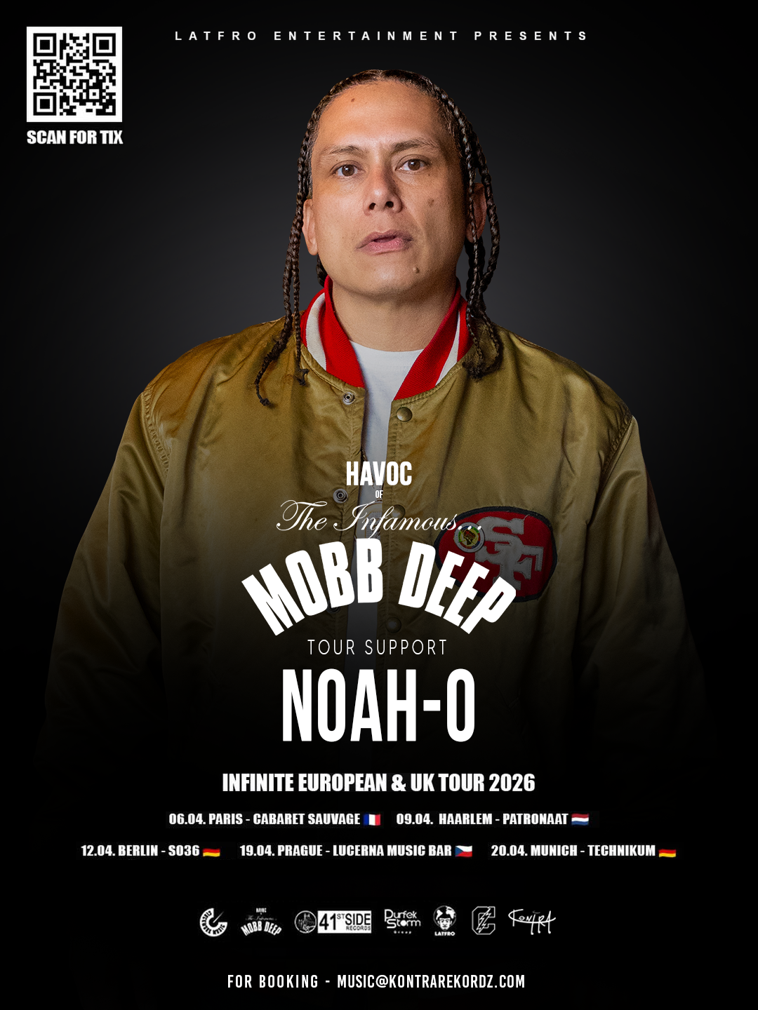 NOAH-O in EUROPE : TOUR SUPPORT for HAVOC of MOBB DEEP