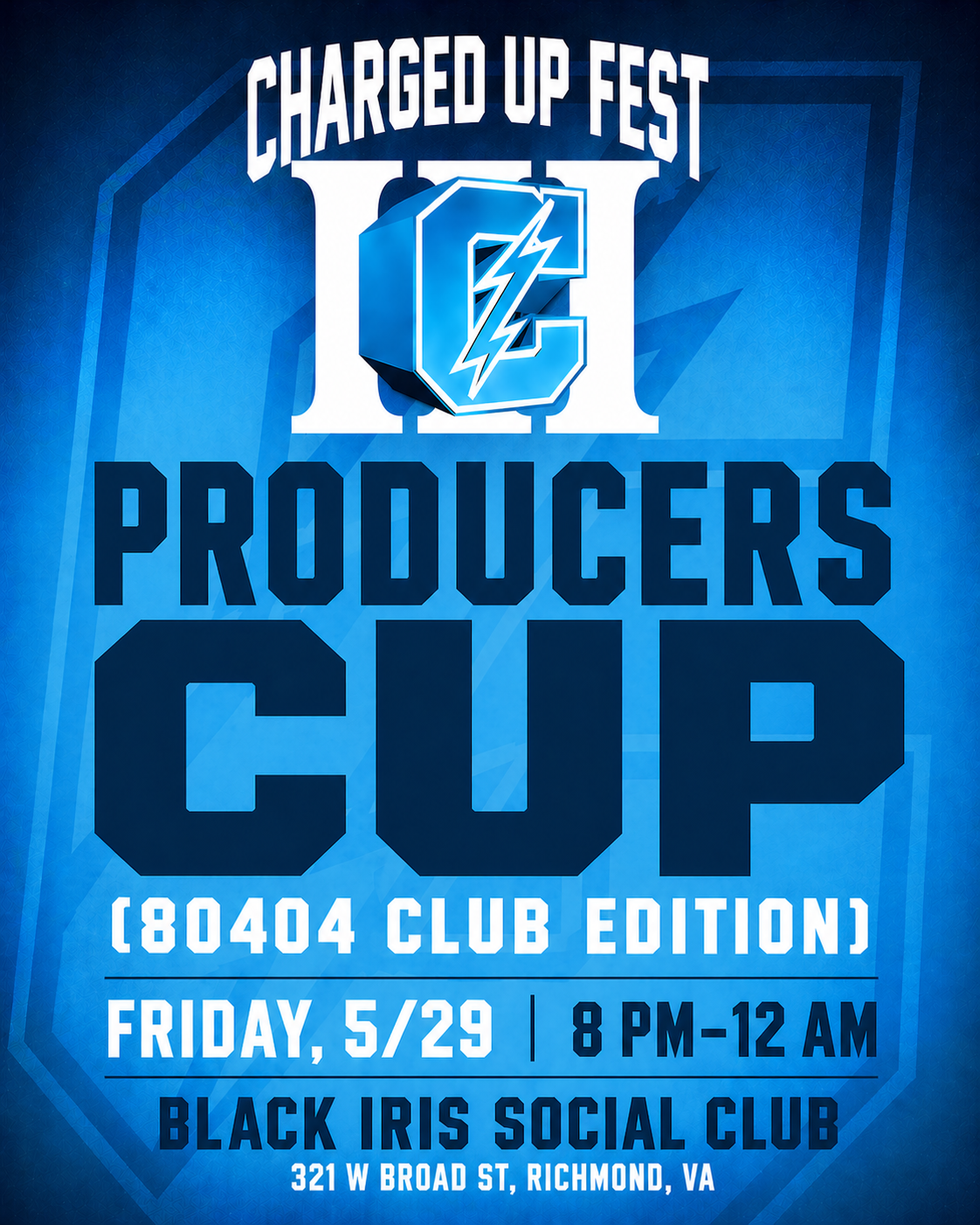 PRODUCER'S CUP X 80404 CLUB EDITION : CHARGED UP FEST III