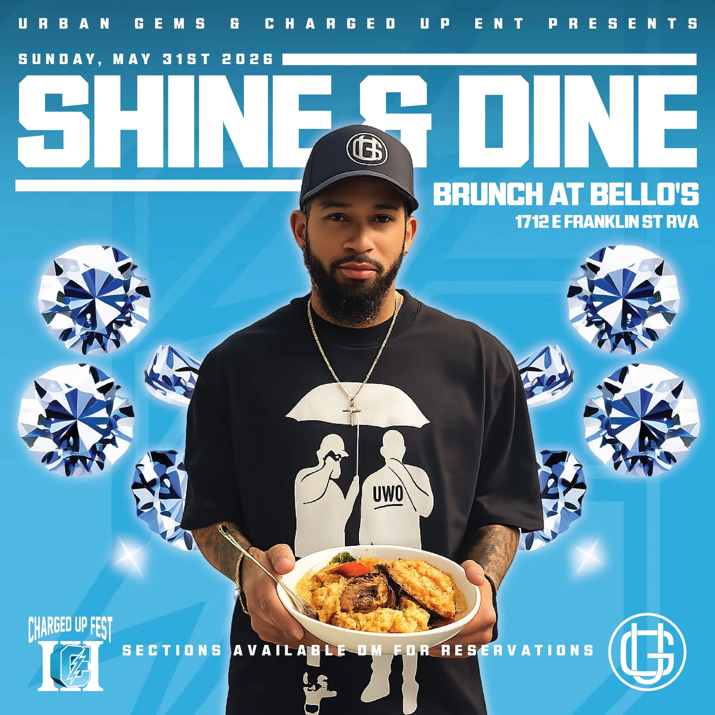URBAN GEMS SHINE &amp; DINE BRUNCH : CHARGED UP FEST III