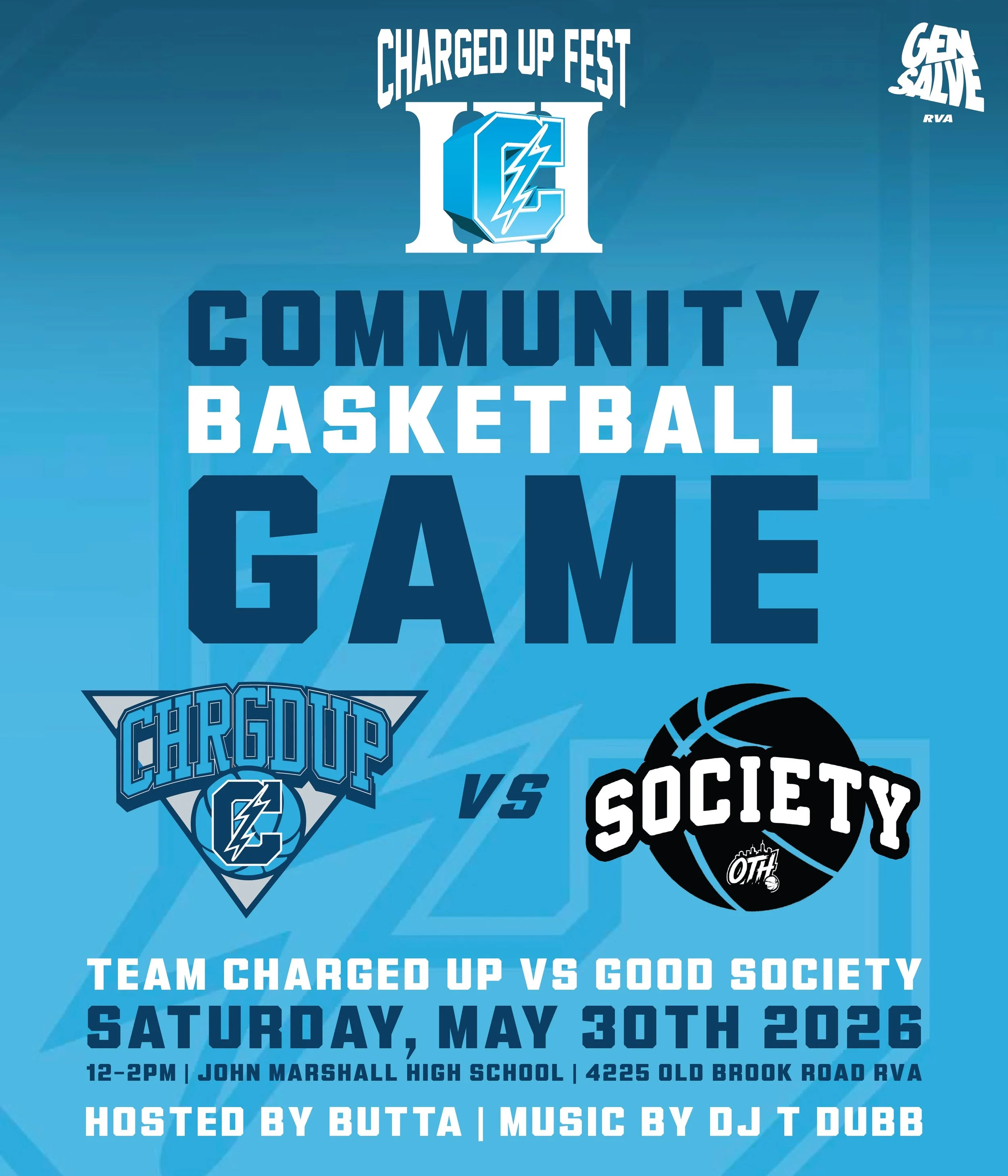 COMMUNITY BASKETBALL GAME : CHARGED UP FEST III