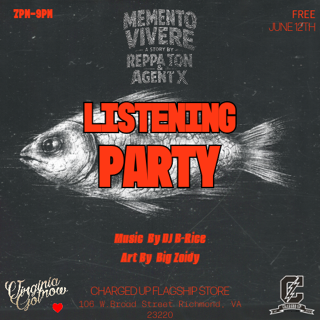 REPPA TON : "MEMENTO VIVERE" LISTENING PARTY