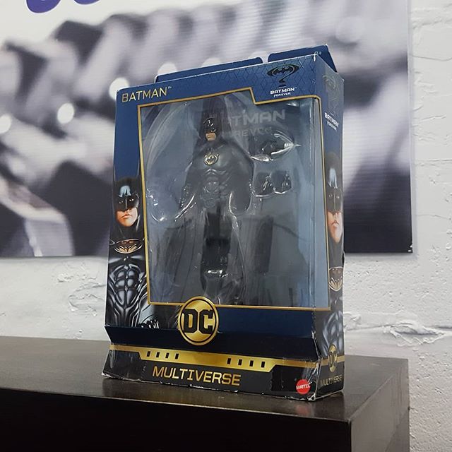 How to give gifts to Derek guide:

1. Make sure it's related to Batman.
2. End of guide.

Thanks to @mewhilb4 and @jbehilborn for the awesome gift. I believe we have the starting of a Batman shelf at Destination:Change!