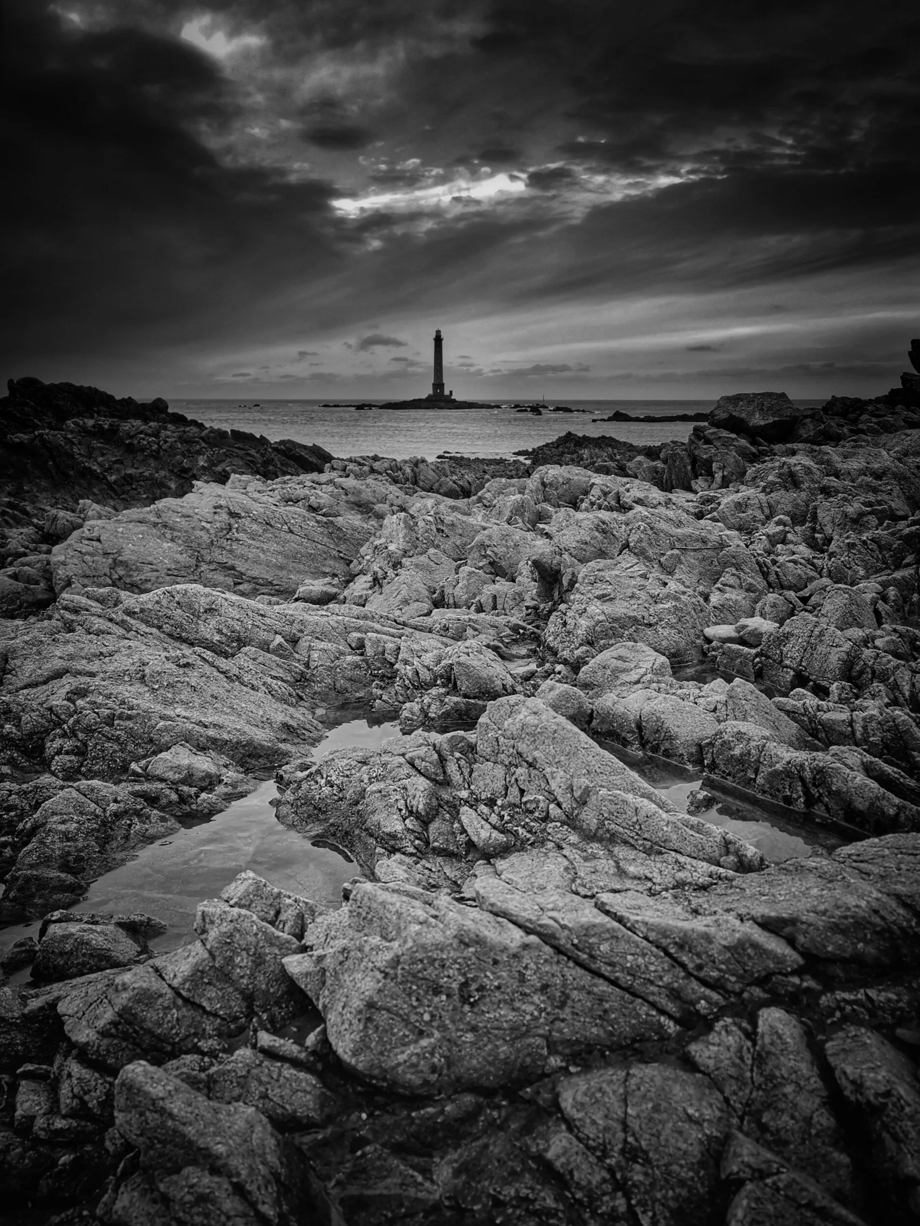 Phare de la Hague, Basse-Normandie.