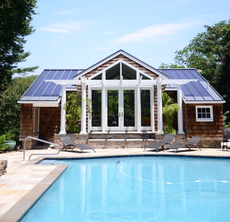 Arnold Pool House | Huntingdon Valley PA