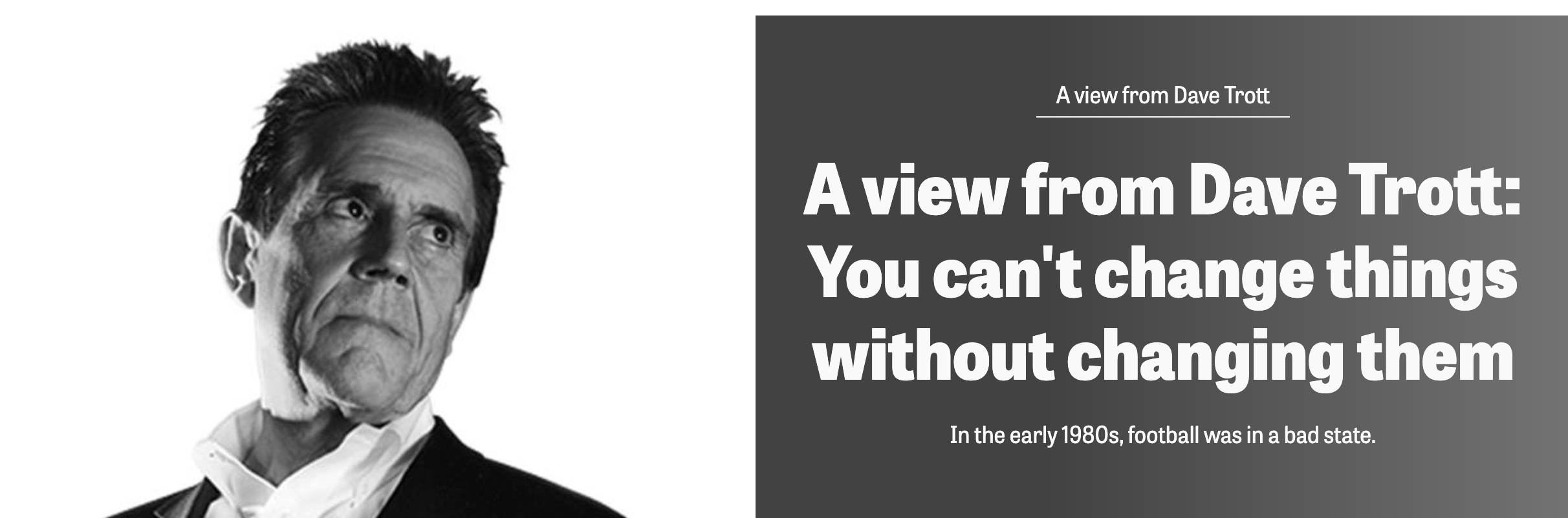 Dave Trott - March 17, 2016