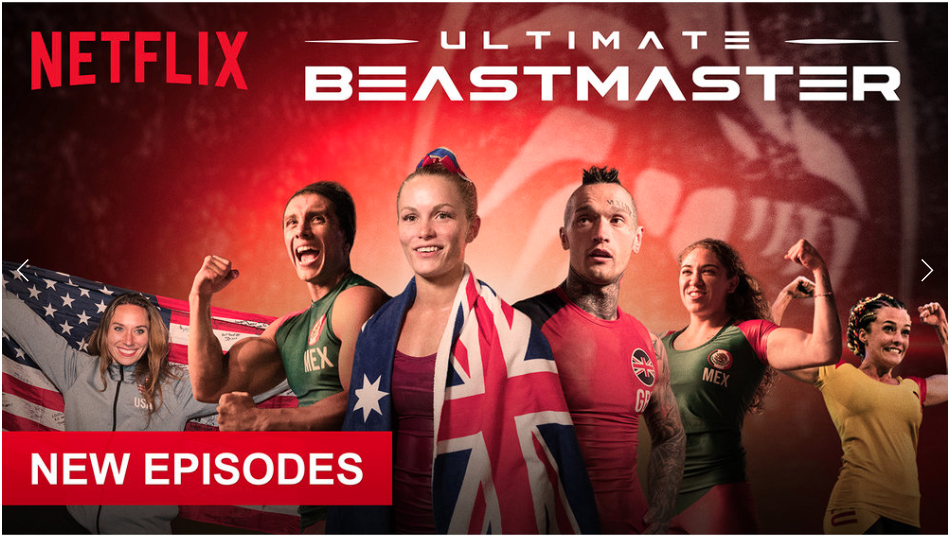 Netflix UI Screen Hero Image—Ultimate Beastmaster