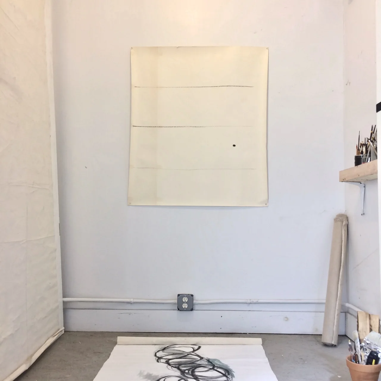 Catching up with paintings that are calling back.