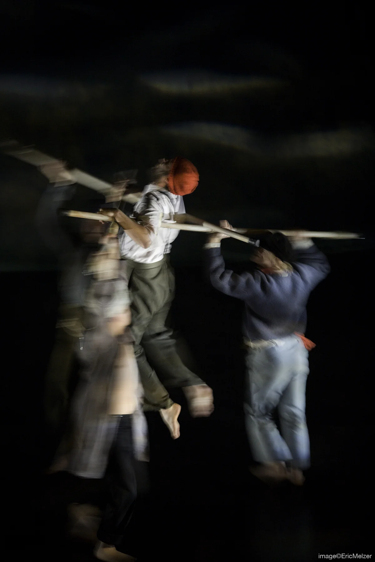  Produced by Civic Stage  Written by John Heimbuch  Directed by Jon Ferguson  Sound and Vocal Arrangement by Michael Croswell  Set Design: Erica Zaffarano  Costume Design: Katrina Hawley  Makeup/tattoos, Jenna Abts  Production stage manager, Heather 