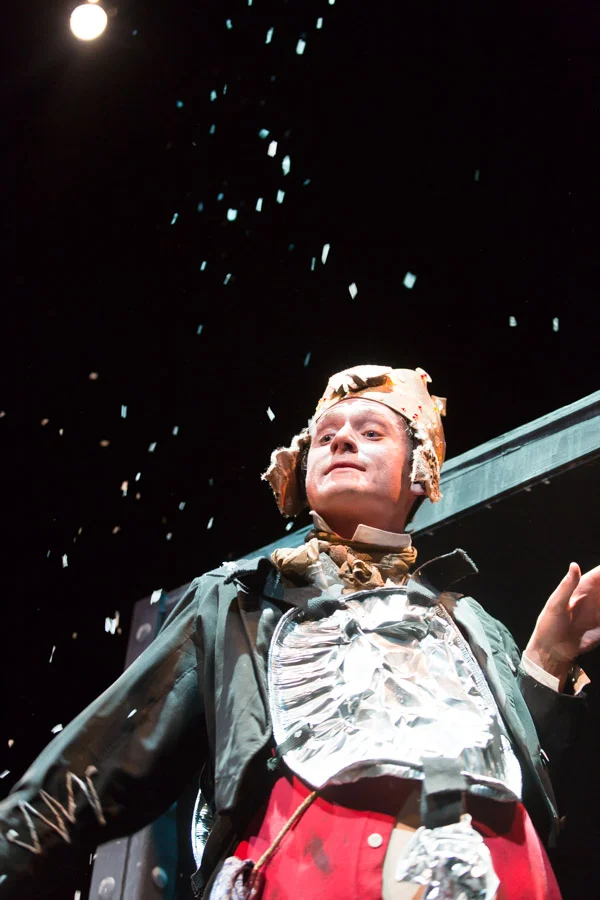   Ubu Roi   Written by Alfred Jarry  Translated by Barbara Wright  Directed by Jon Ferguson  Featuring: George Dornbach, Laura Ricci, Nina Ricci, Craig Gimmel, Kyle Munshower, Teri Schafer, Sarah Catcher, Lindsay Janke, Sophia Pellitzer, Alyssa Terry