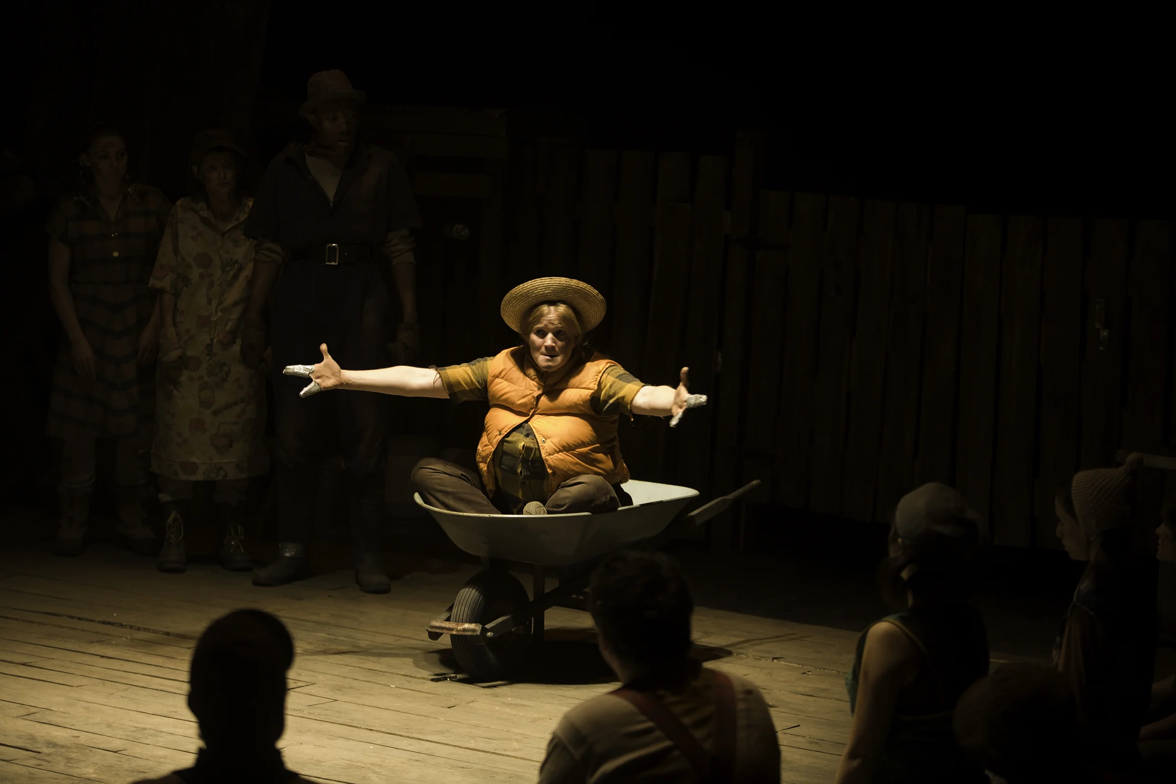  Presented at The Southern Theater, Minneapolis  Produced by Sally Bell &amp; John Catron  Directed by Jon Ferguson  Assistant Director: Ellen Fenster  Stage Manager: Kristen Campbell  Set Design by Erica Zaffarano  Sound and original score by Tim Ca