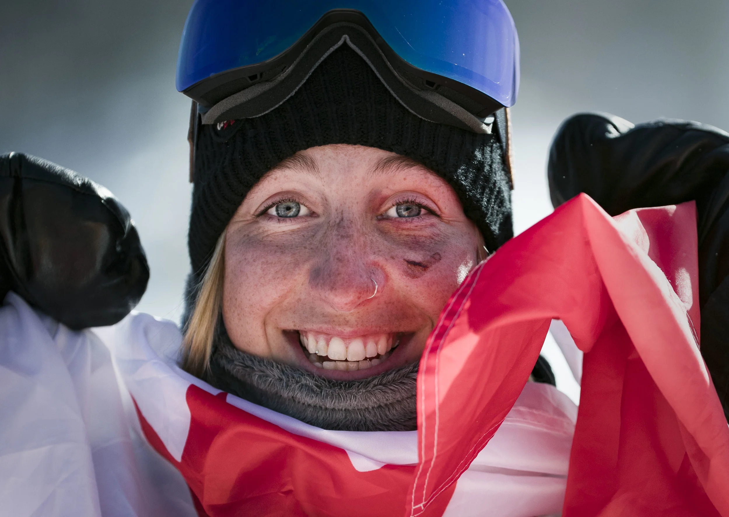 Ladies slopestyle snowboarding took place this afternoon, Feb. 12 at Phoenix Snow Park at the PyeongChang Winter Olympics in South Korea. Jamie Anderson brought home gold for USA with an 83 points for her run in extreme wind and cold, making the obstacle course difficult.