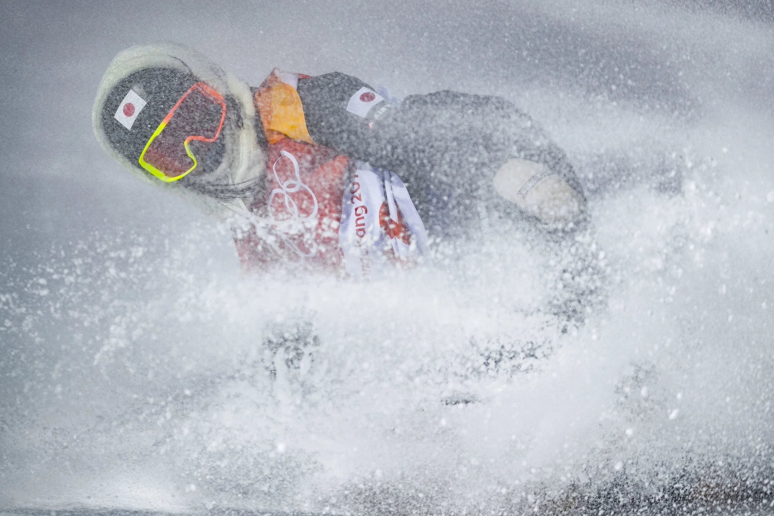  Ladies slopestyle snowboarding took place this afternoon, Feb. 12 at Phoenix Snow Park at the PyeongChang Winter Olympics in South Korea. Jamie Anderson brought home gold for USA with an 83 points for her run in extreme wind and cold, making the obs