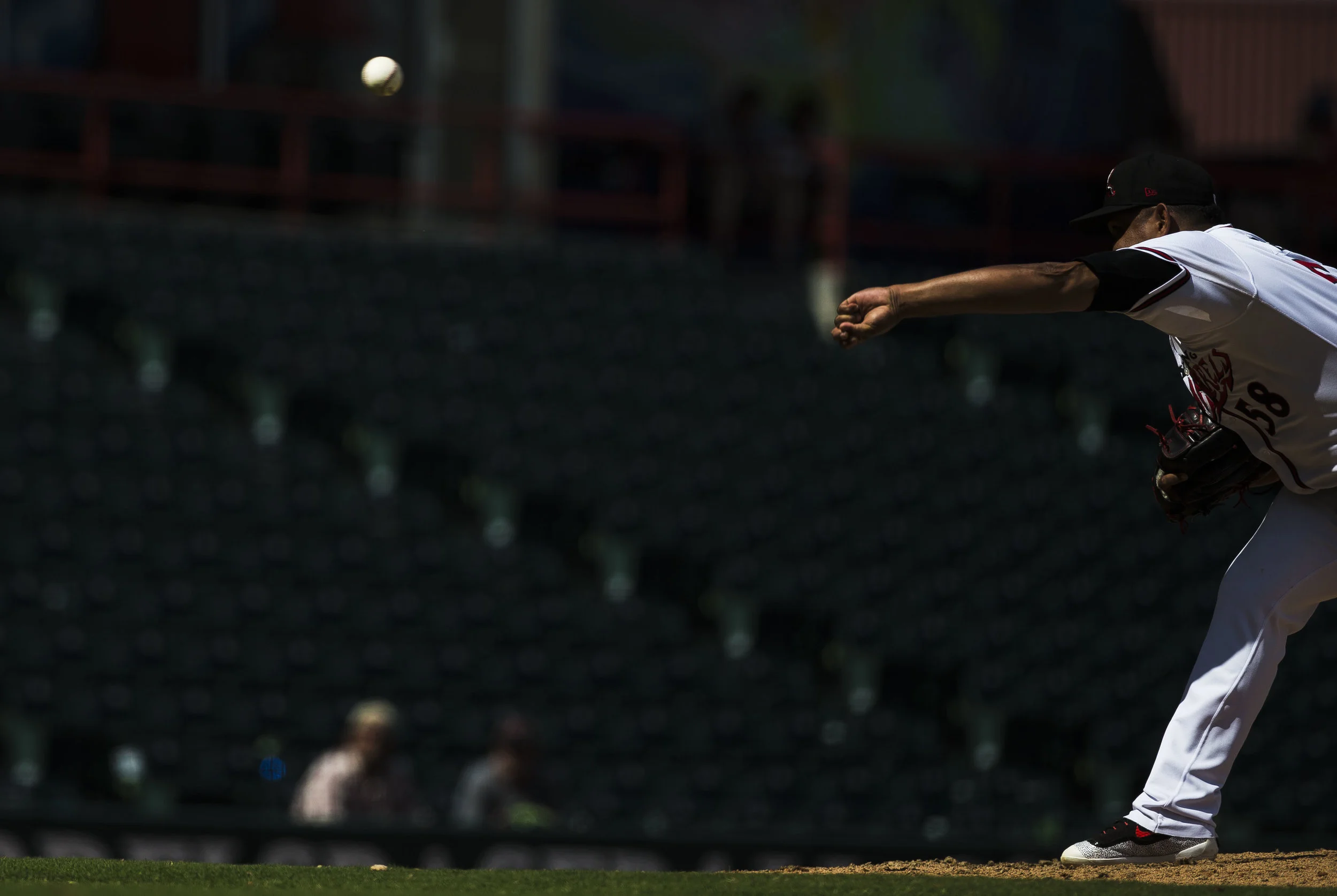  Flying Squirrels face off the Lake Erie Sea Wolves, July 19, at the Flying Squirrels Stadium, Richmond, VA.  