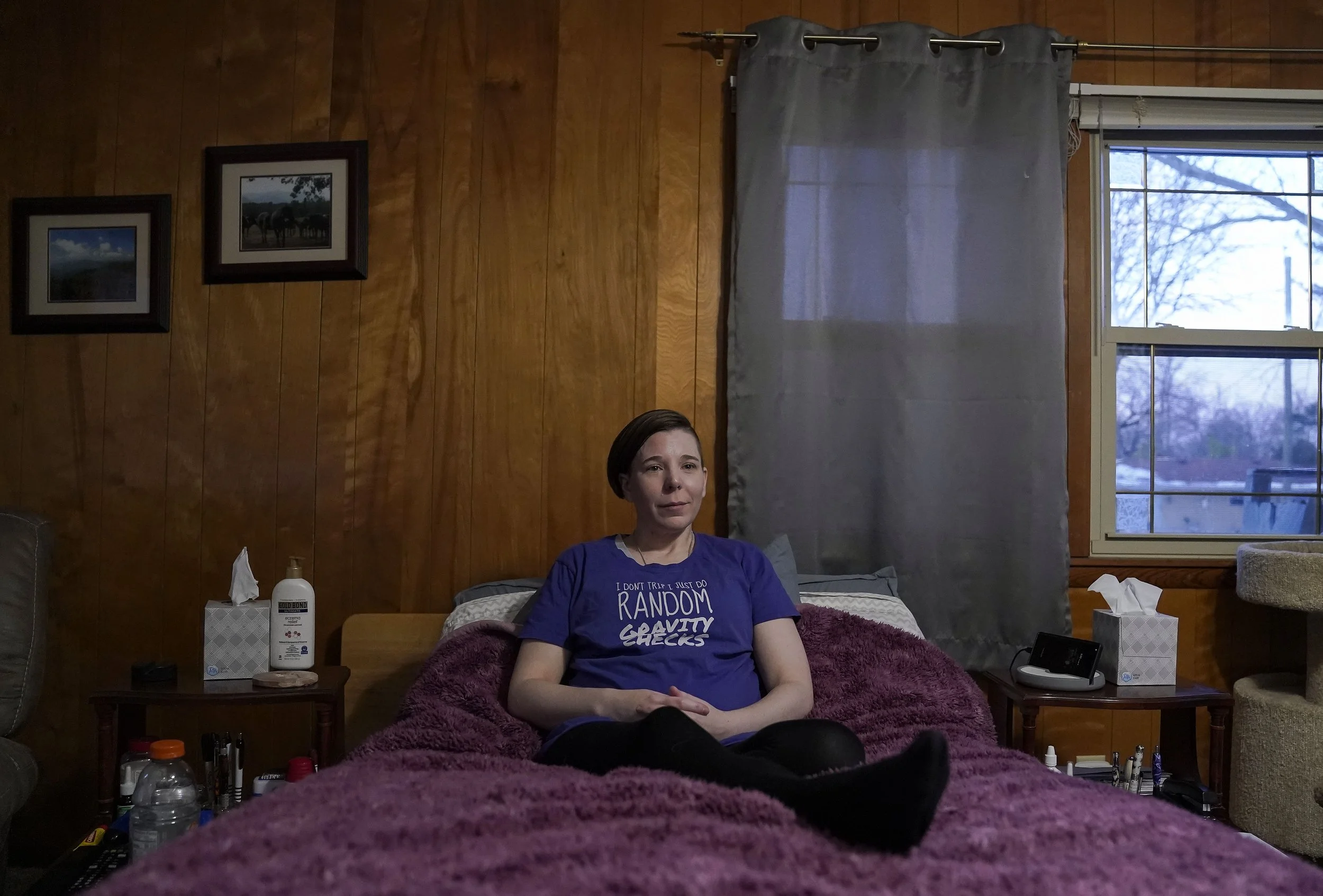  Marie Harman says she does a lot of nothing. Five days out of the week, she rests her body to play sled hockey for Indy Steel. Harman has been diagnosed with a long list of muscular disorders such as Congenital Disorder of Connective Tissue and Meth