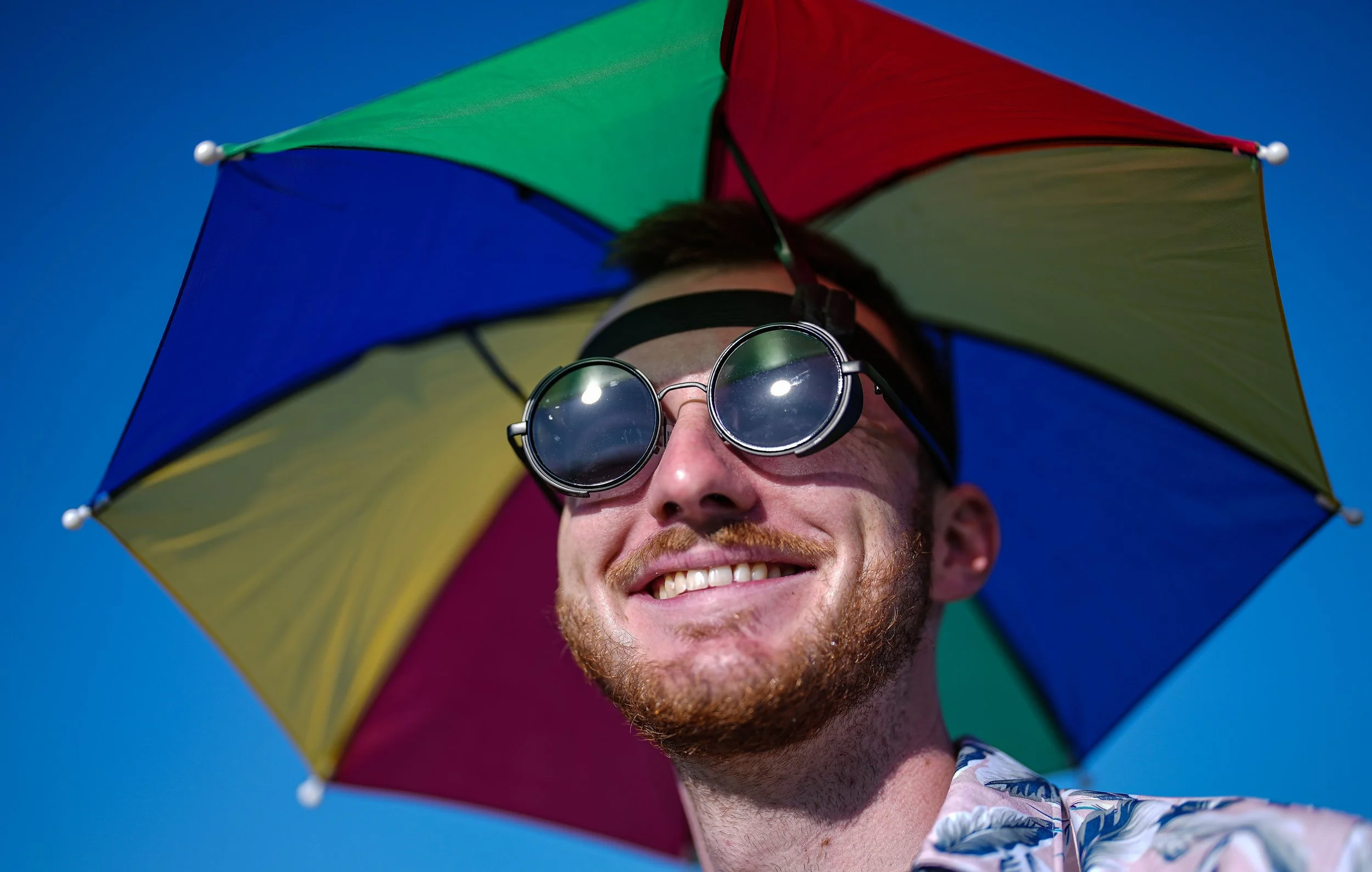  Racing fans pack the infield ahead of the 106th running of the Indianapolis 500 on Saturday, May 28, 2022, at Indianapolis Motor Speedway.  