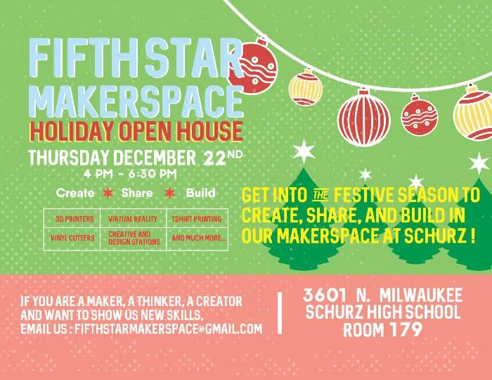 Makerspace Holiday Open House and Concert