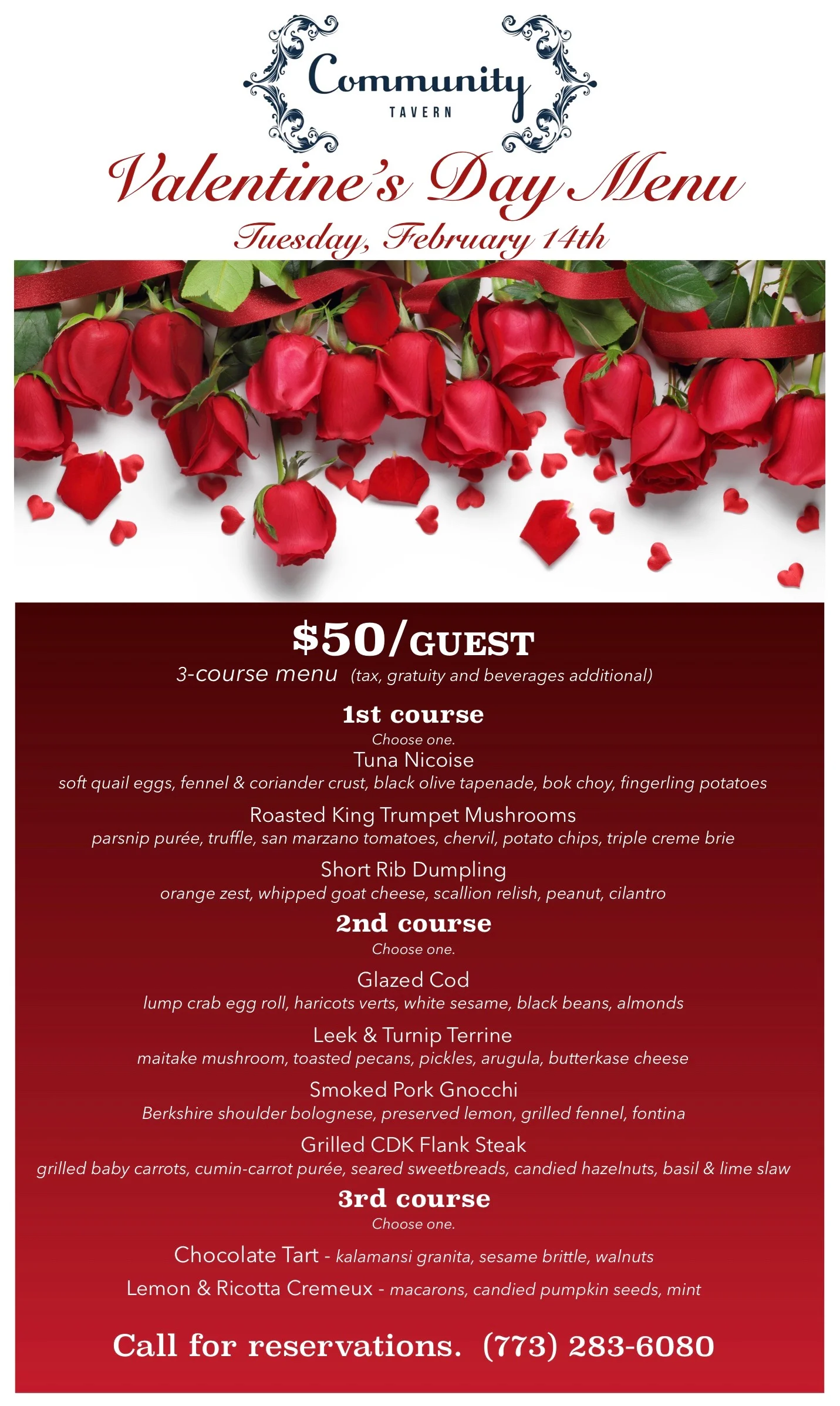 Valentine's Day Dinner