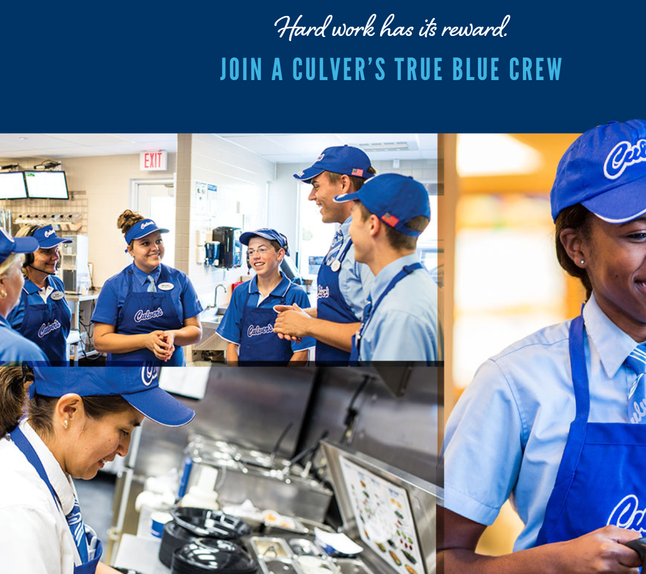 OPEN INTERVIEWS FOR CULVER'S SOON.