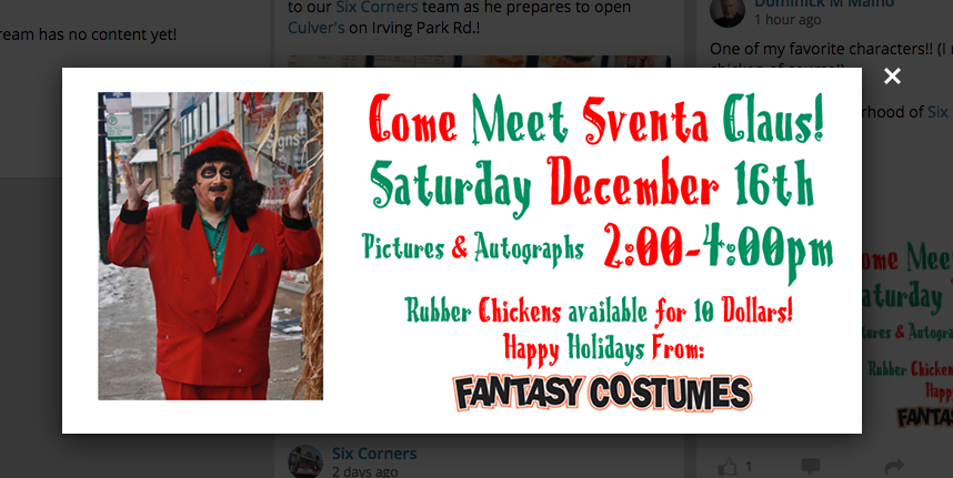 COME MEET SVENTA CLAUS!