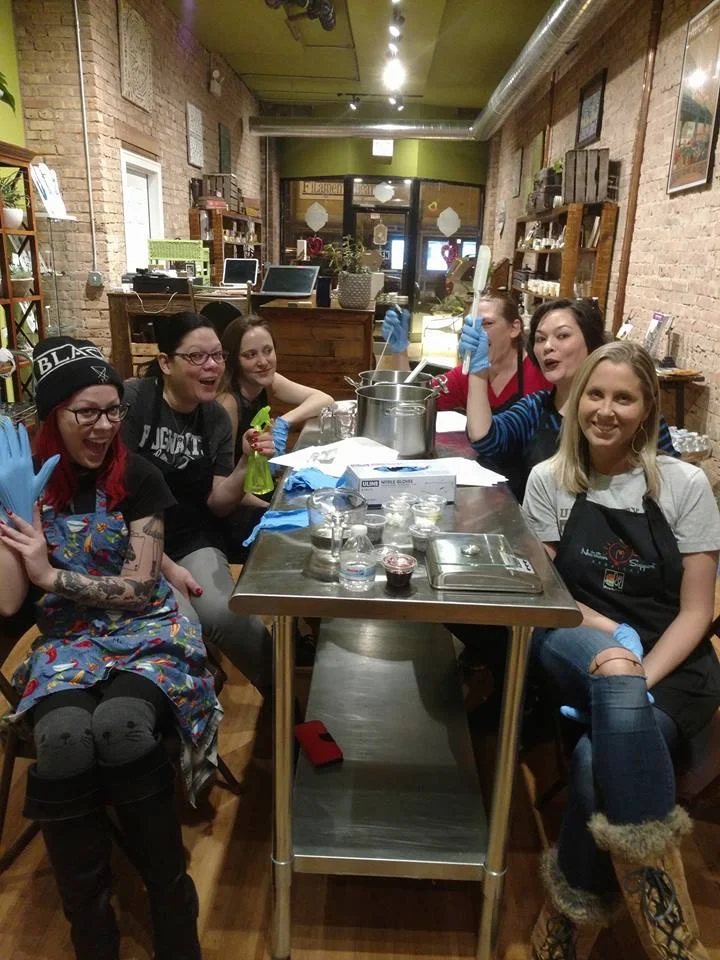 COME TO DISTINCT BATH AND BODY'S SOAP MAKING CLASS 