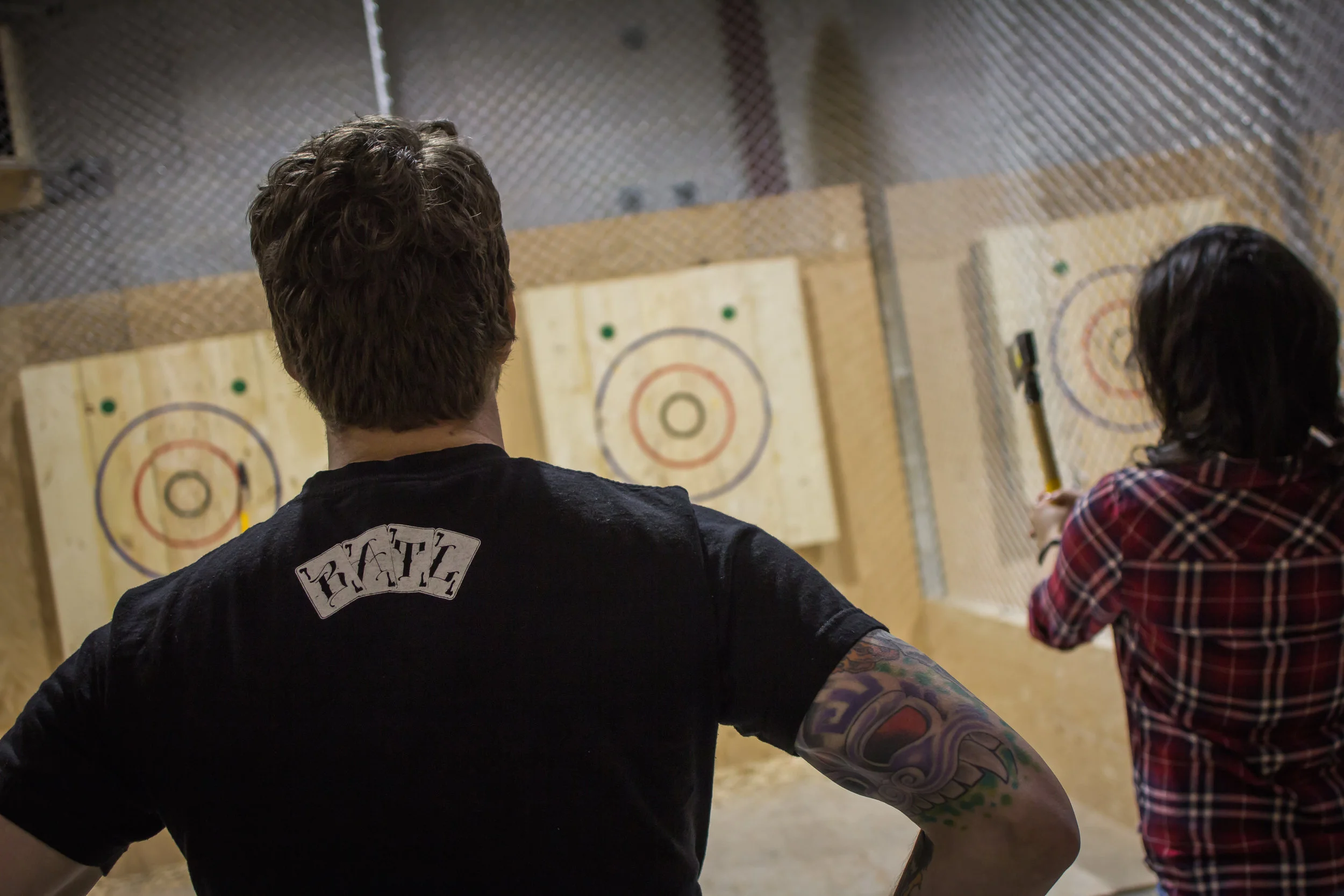 Free Axe Throwing at BATL