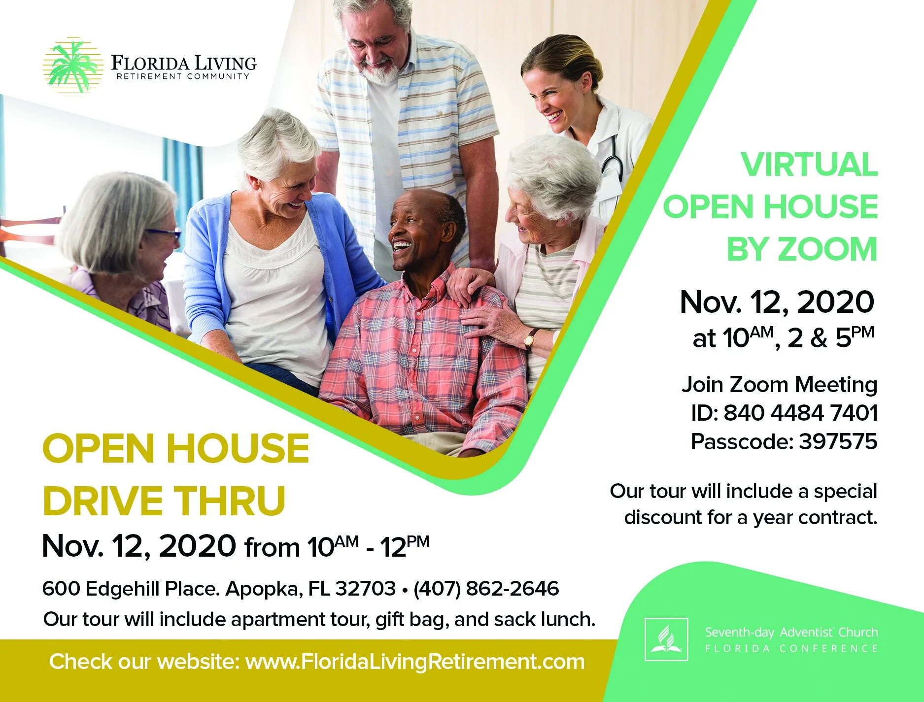 OPEN HOUSE NOV 12, 2020