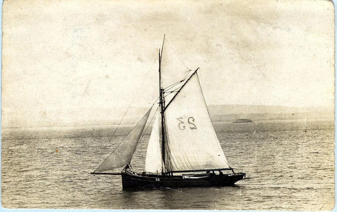 Pilot Cutter off 'Flatholm' in the Bristol Channel