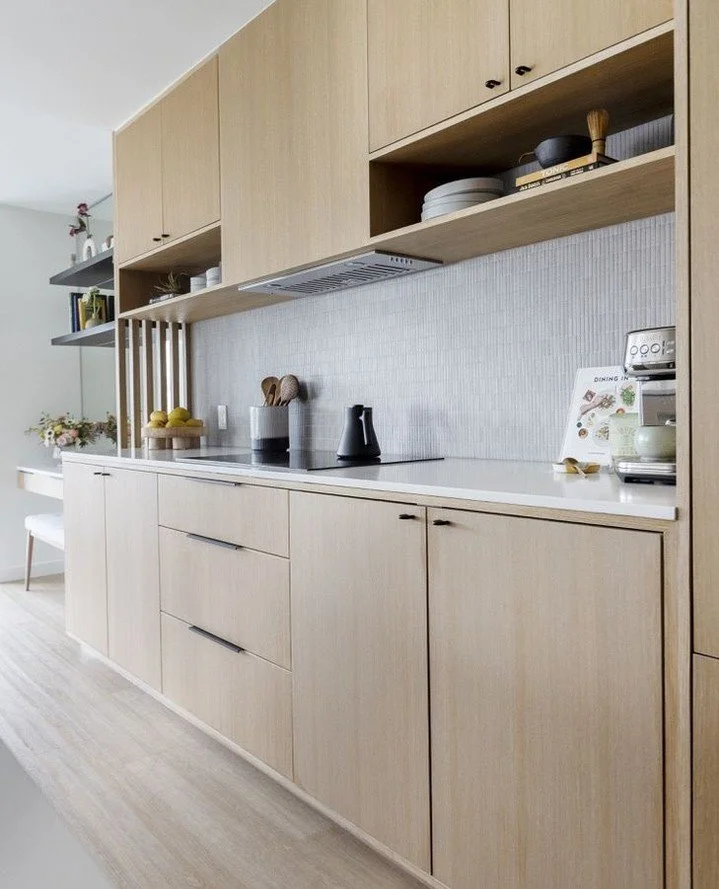 Just because you’re living in a condo doesn’t mean you’re limited to a “condo-sized” kitchen. 
The right design/build team can completely shift how you experience your space— that’s where we come in. 😉
