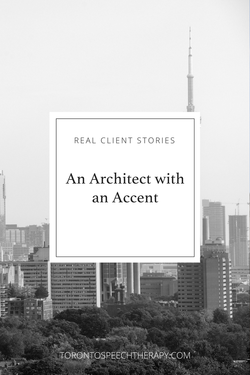 Real stories of our client - a young man with a Russian accent