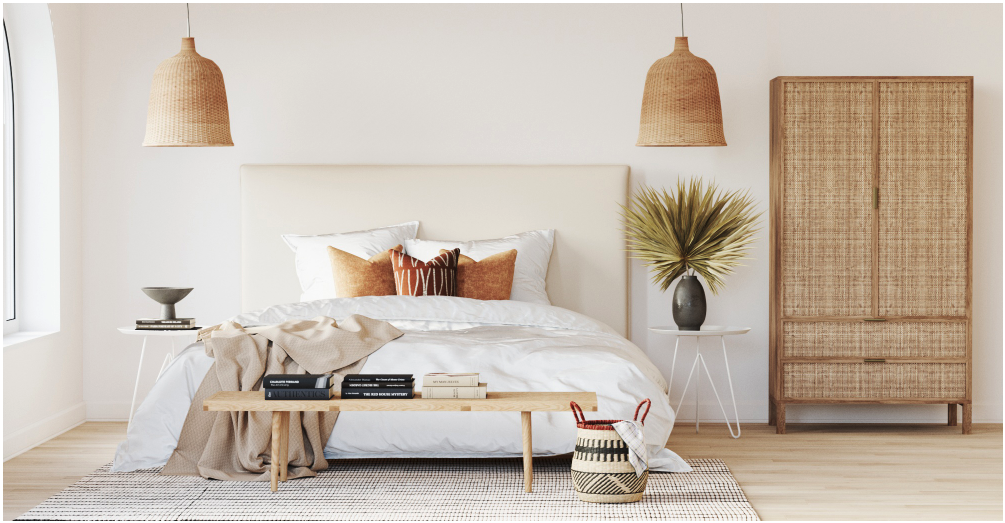 Create a calm and pleasing bedroom