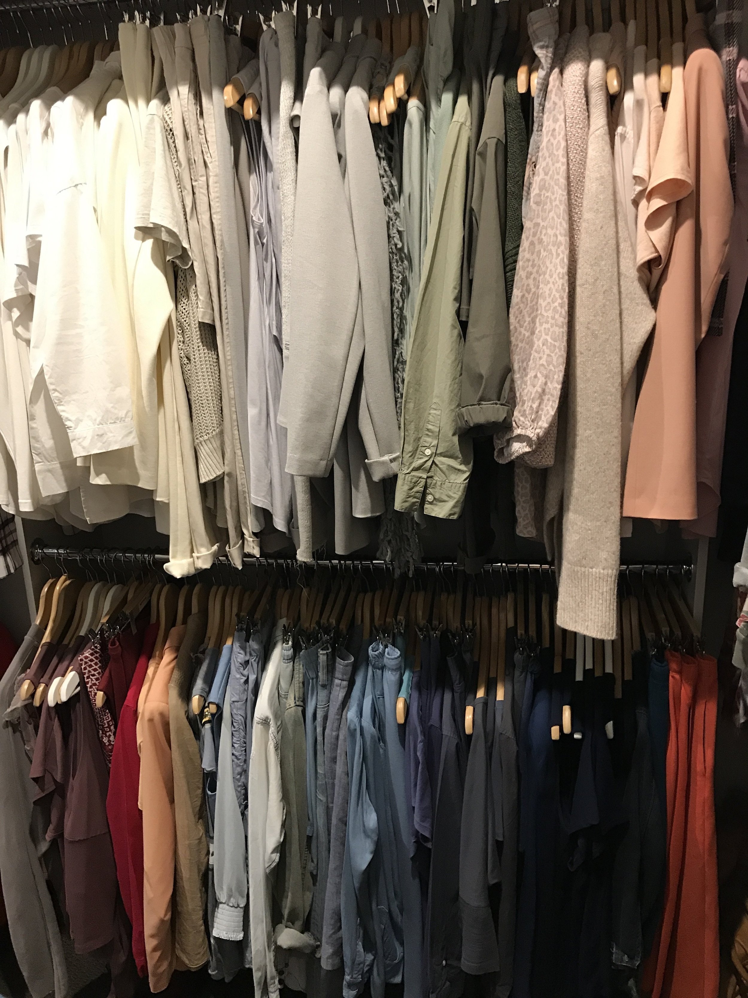 Moved House and Your Wardrobe Is Now Half The Size