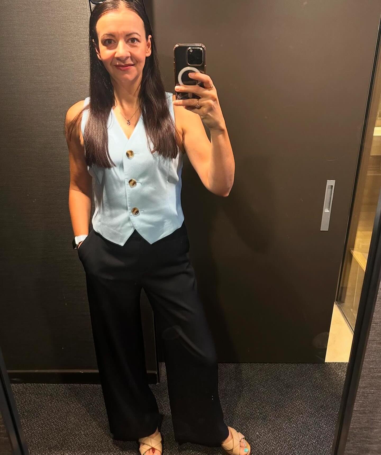 Vests worn as tank tops are everything! @miche_d2d@

#thebosseffect #styleatanyage #bossbabetribe #bossinyourwardrobe #bossofyourwardrobe #nattucker #makeitlookeasy #realstreetstyle #rewear #shopyourwardrobe #itsnattucker #wearyourwardrobe #effortles