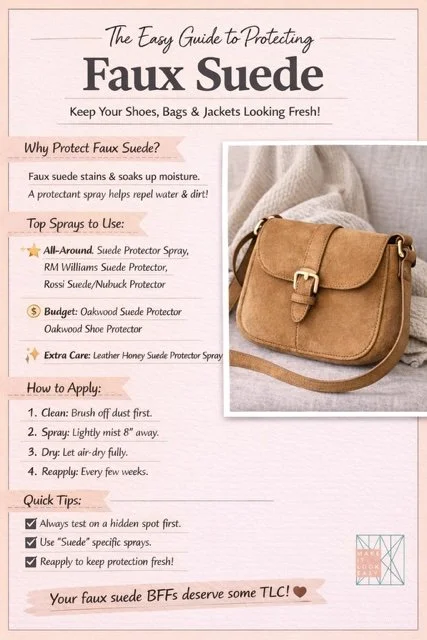 How to Care for Faux Suede (Without Ruining It)