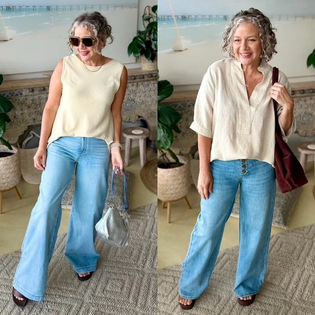 Styling High Waisted Jeans