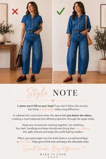 jeans shirt and jeasn wide leg pants