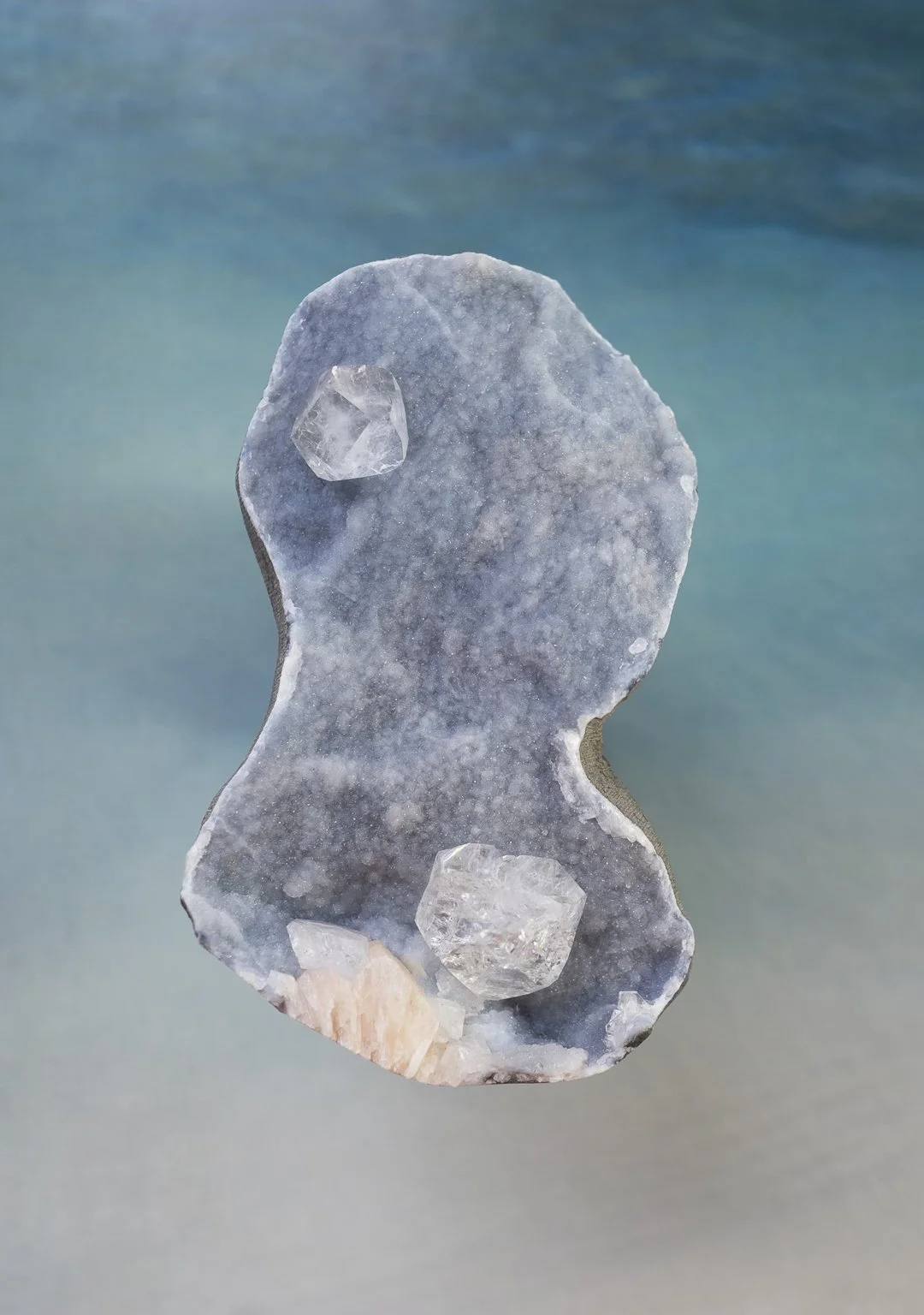 Chalcedony + Apophyllite Infinity