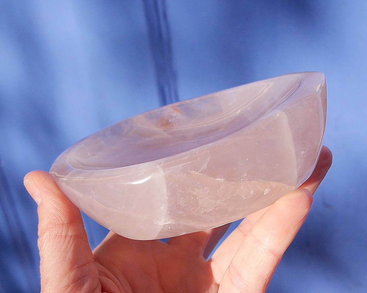 Rose Quartz Soap Dish