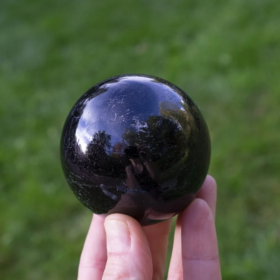 Black Tourmaline Spheres