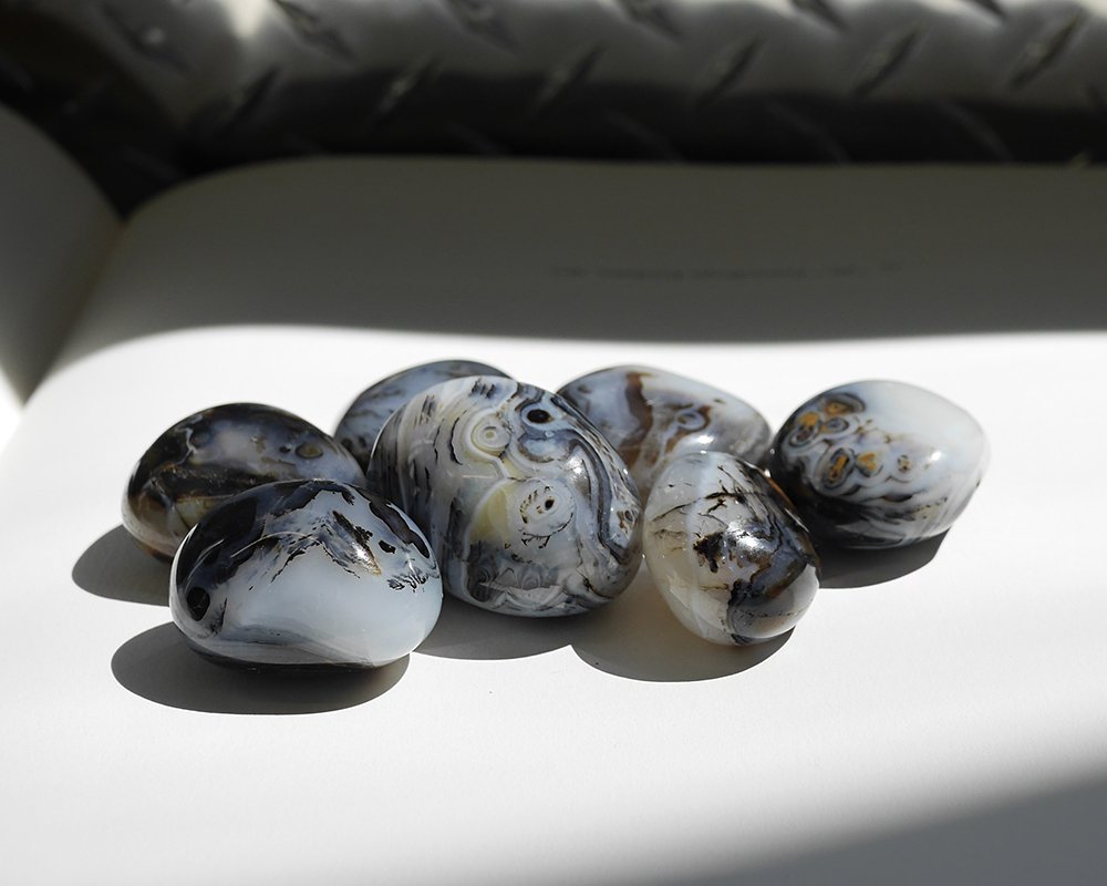 Dendritic Agate Pebble