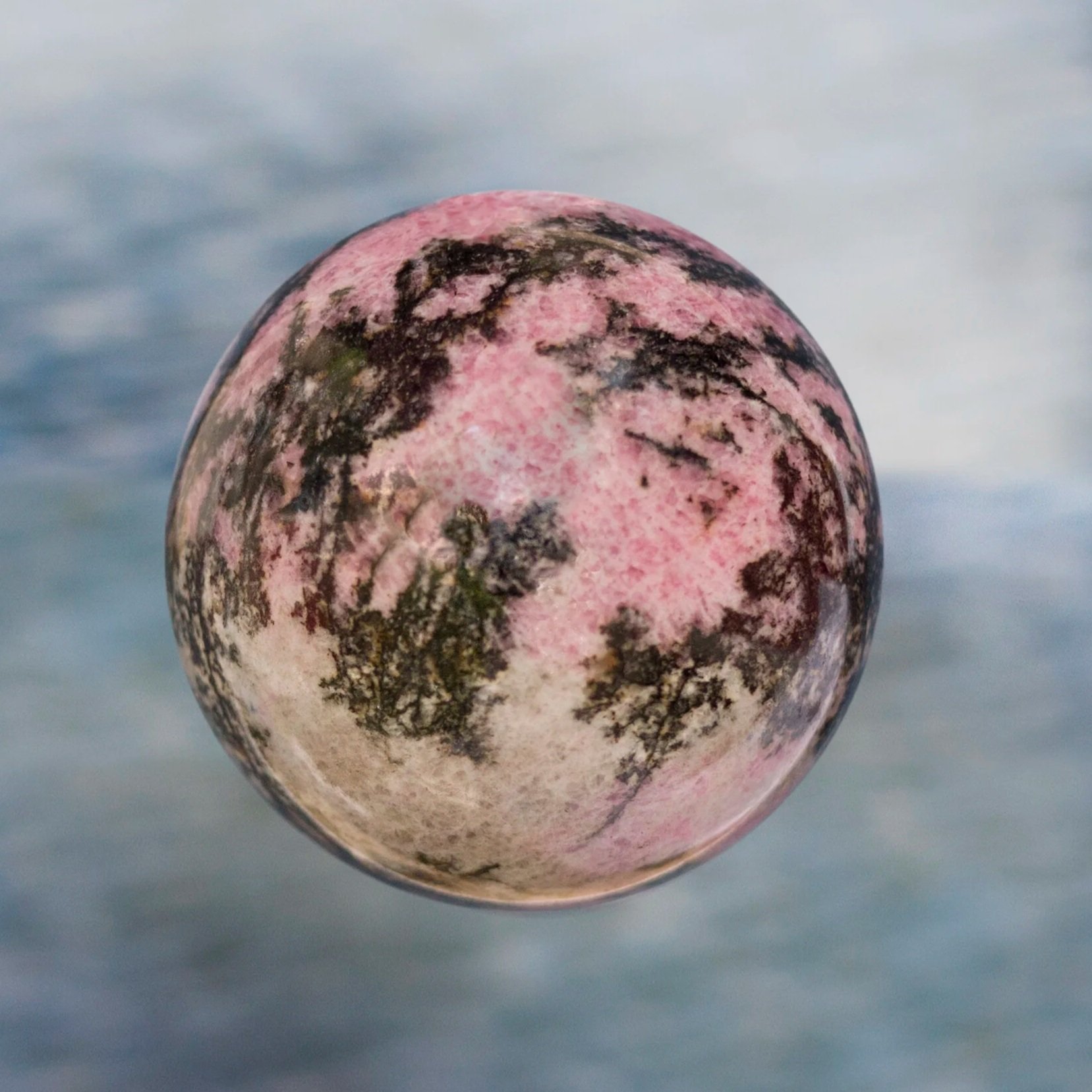 Rhodonite Spheres