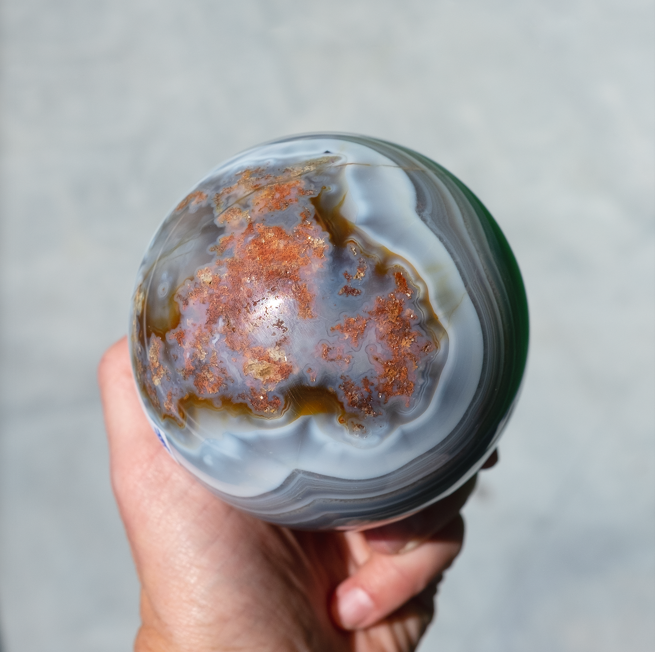 Banded Agate Spheres